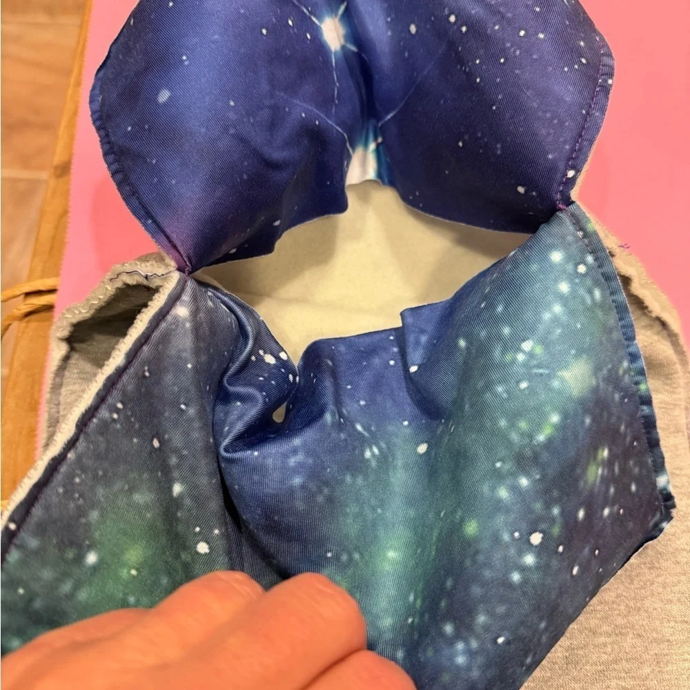 Galaxy Print Doll Sleeping Bag We made it Jennifer Gardner 2014